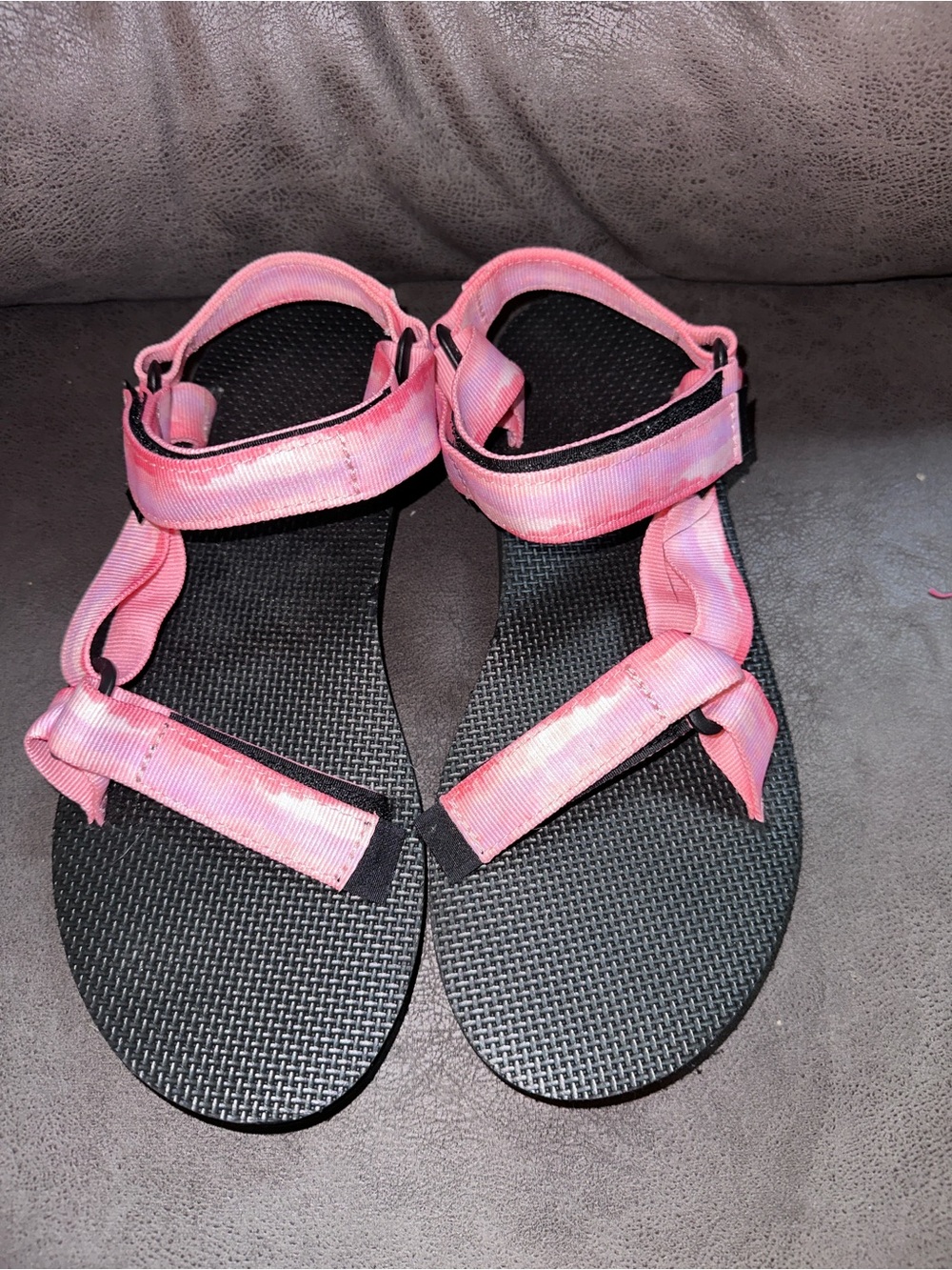 Teva Original Universal Pink Tie Dye Sport Sandals Women’s Size 9 NWOT